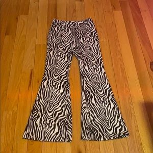 zebra pants